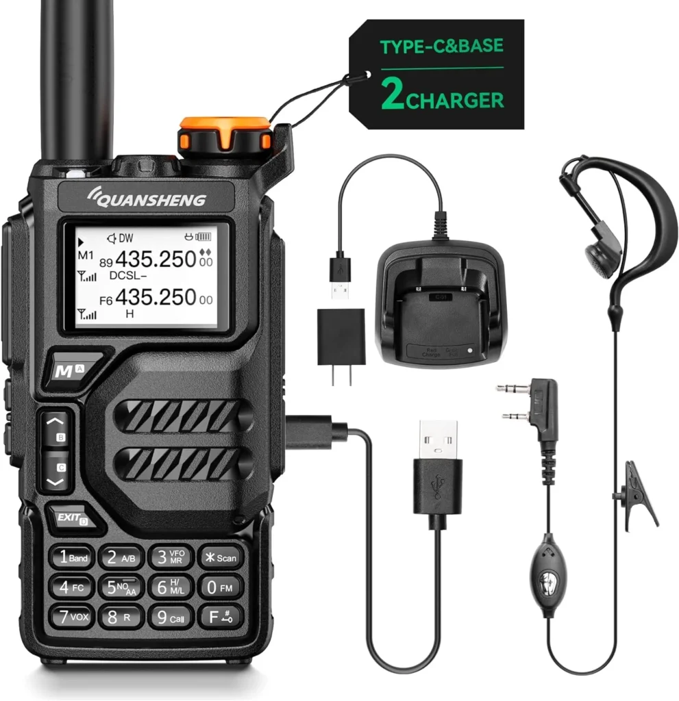 Quansheng UV-K5 Specifications 2 Quansheng UV-K5 Box Contents
